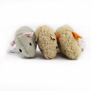 Manufacturer Custom Made Interactive Pet <b>Toy</b> Soft Plush Catnip Chewing <b>Toy</b> with Feather and Wood Cartoon Style for <b>Cats</b> 10.8cm - Product Image 4