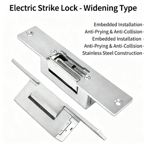 ล็อคประตูไฟฟ้าแบบไร้กุญแจ สแตนเลสเกรดอุตสาหกรรม มาตรฐาน ANSI เกรด 1 150A ระบบ Fail Safe สำหรับควบคุมการเข้าออกอาคารสำนักงาน - Product Image 3