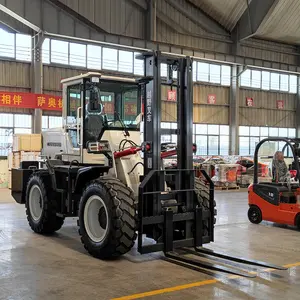 Hot Sale All Terrain 4x4 Off-road Forklift And All Terrain Mini Forklift