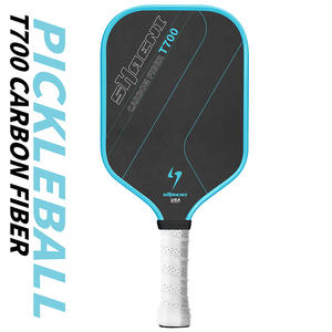 مضرب بيكلبول T700 مخصص OEM/ODM متين وطويل من ألياف الكربون الخام 16 مم مع قلب بوليمر على شكل خلية النحل 18k 3k بدون حواف معتمد من USAPA - Product Image 6