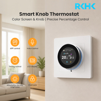 RKHK Tuya - Termostato Digital Programable WiFi, Venta al por Mayor de Fábrica, OEM/ODM, Compatible con Tuya, Alexa, Google Home, Alice