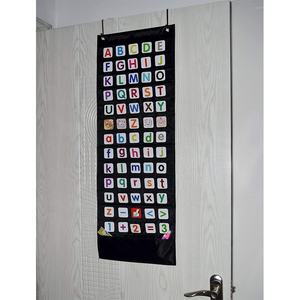 Oxford <span class=keywords><strong>tissu</strong></span> école salle de classe mur organisateur de stockage suspendu école tableau de poche - Product Image 5