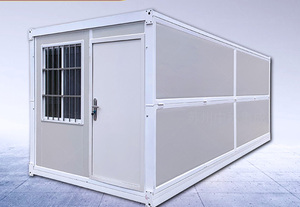 Casa Contenedor Prefabricada de Acero, Tipo Villa Moderna, Hotel, Jardín Móvil, Panel Sándwich Transpirable, Rectangular de 20 pies, Venta al Por Mayor, 1 Año de Garantía - Product Image 4