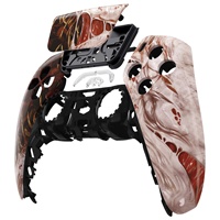 Pour PS5 Controller Cover-Façade personnalisée de qualité supérieure, coque d'illustration personnalisée