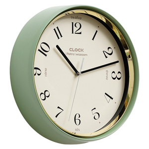 Wozoom Wall <b>Clock</b> Round <b>Battery</b> Operated Single Face For Living Room Decor - Product Image 5
