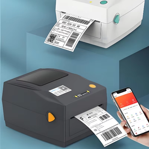 Rollo de papel tisú de etiquetas adhesivas de embalaje de envío de cebra de moda personalizada 4x6 '1000 Uds Compatible con la mayoría de las impresoras de etiquetas - Product Image 6