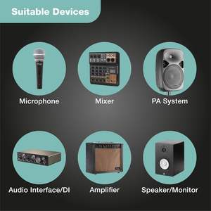 <span class=keywords><strong>Cable</strong></span> de Micrófono <span class=keywords><strong>XLR</strong></span> Macho a Hembra de Alta Calidad Stagg de 6 m Negro CA06 para Mezclador de Audio y Grabadora - Product Image 4