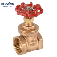 Vanne à boisseau en bronze sans plomb forgé BMAG Chine Fabrication C83600 C84400 C89833 C87850 200WOG