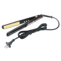 Lisseur de cheveux professionnel 2 en 1 MCH en titane, fer plat haute température 480F/250C, fer à friser pour femmes