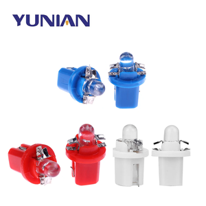 Rosso blu bianco luci del cruscotto auto <span class=keywords><strong>12V</strong></span> <span class=keywords><strong>T5</strong></span> B8.5d lampadine a LED per auto lampadine del cruscotto a bassa potenza SMD luce interruttore del cruscotto - Product Image 1