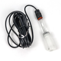 Électrode pH en verre de haute qualité pour applications industrielles, capteur de pH pour eaux usées, pH-mètre en ligne, contrôleur pH/ORP pour le traitement des eaux dangereuses