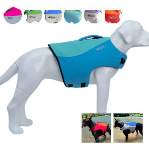 เสื้อชูชีพสุนัขแบบลอยตัวสูงพร้อมที่จับคู่ ป้องกันการจมน้ำ เสื้อชูชีพสำหรับสุนัขตัวใหญ่ - Product Image 2