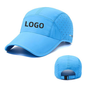 Casquettes de sport de type trucker non structurées à logo imprimé, à séchage rapide, pour VTT et randonnée - Product Image 1