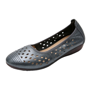 Mules Estive in Vera Pelle Personalizzate all'Ingrosso, Scarpe Comode da Donna Slip-On con Suola Morbida e Traspirante - Product Image 4