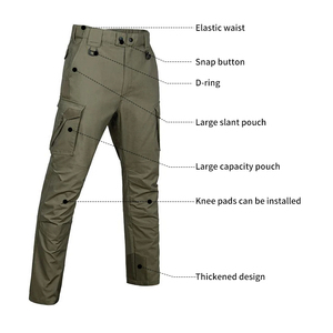 Pantalones cortos chinos caqui ajustados para hombre con logotipo personalizado y cintura media - Product Image 3