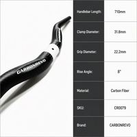 Guidon de trottinette électrique Carbonrevo réglable en hauteur pour la ville – Pièce de rechange durable