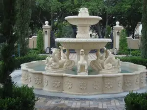 Fonte de água de jardim