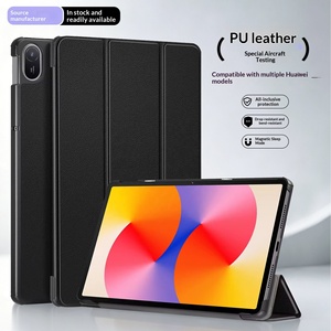 Compatible avec <span class=keywords><strong>Huawei</strong></span> MatePad SE11 2024 Pro11 T10, étui de protection en cuir pour tablette pliable, Honor Pad8 9 V8 X9 X8Pro - Product Image 2