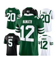 Maillot de football personnalisé en polyester 100% imprimé numériquement # 1 Gardner # 5 Wilson # 7 champs # 20 Hall # 95 Américains