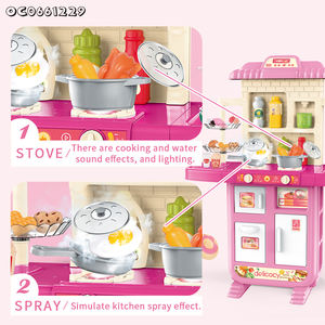 <span class=keywords><strong>Cuisine</strong></span> de jeu pour enfants avec lumières, sons, <span class=keywords><strong>simulation</strong></span> de jet d'eau et évier, jouets de <span class=keywords><strong>cuisine</strong></span> et aliments d'imitation - Product Image 3