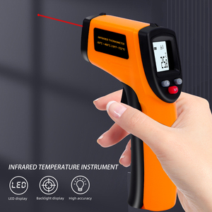 Gm320 nhiệt độ Tester Nhiệt kế LCD kỹ thuật số IR Laser hồng ngoại nhiệt độ súng nhiệt độ Meter cho công nghiệp - Product Image 6