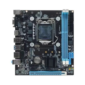 เมนบอร์ด H81 สำหรับคอมพิวเตอร์ตั้งโต๊ะ เล่นเกมส์ รองรับซีพียู i3/i5/i7 LGA1155 แรม 16GB แบบ Dual DDR3 พร้อมช่อง M2 ขายส่งจากโรงงาน - Product Image 1