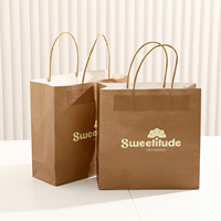 Boîte en papier pour boulangerie, logo personnalisé, emballage en papier kraft de qualité alimentaire pour pâtisserie, gâteau, biscuit, beignet, vente en gros