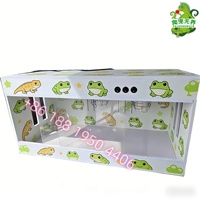 Terrarium chauffant intelligent à température contrôlée pour reptiles, avec ventilation intégrée, en PVC étanche, pour lézards