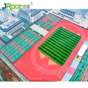 IAAF批准田径跑道合成橡胶跑道室外操场表面材料