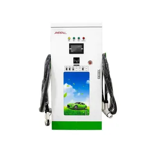 40kW ปืนคู่ไฟฟ้ารถบัสสถานีชาร์จ ev สำหรับรถ