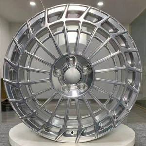 Jantes forgées Racing 5 trous 8.5j 9.5j multi-rayons noir mat en alliage 8x20 Felgen 5x112 19 pouces pour W221 W222 W223 - Product Image 4