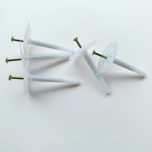 60mm diamant de qualité industrielle HDPE toiture <span class=keywords><strong>clou</strong></span> rondelle isolation fixation mur externe expansion thermique ancrage clous - Product Image 5