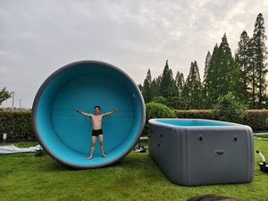 Piscina Inflable Personalizada 2026, la Más Vendida, con Tecnología Drop Stitch+PVC, para Niños, Mascotas, Uso Familiar, Juegos Acuáticos y Baños al Aire Libre en Verano - Product Image 2