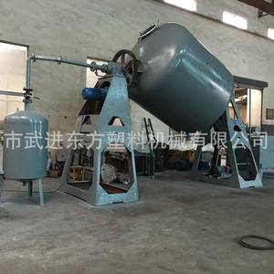 مجفف دوار مخروطي مزدوج يعمل بالزيت الحراري مع أسطوانة مائلة للجزيئات البلاستيكية - Product Image 5