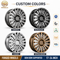 Jantes forgées KFB OEM améliorées 19-22 pouces 5x112 5x120 à rayons multiples en alliage d'aluminium pour Lexus LS500 Genesis G90 – Vente directe usine