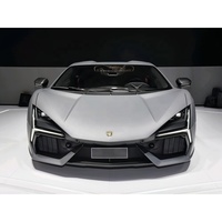 Kit carrosserie amélioré style OEM en fibre de carbone sèche, lèvre de pare-chocs avant et séparateur avant pour Lamborghini Revuelto