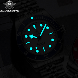 Montre de plongée automatique vintage, verre saphir, résistance à l'eau 20 BAR, OEM/ODM ADDIESDIVE AD2043 - Product Image 6