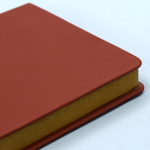 Planificateur de journal intime en cuir à feuilles mobiles avec Logo imprimé personnalisé, carnet de notes 2022 Business quotidien mensuel et mensuel - Product Image 3