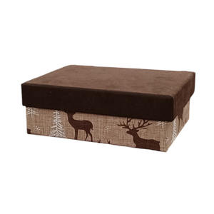 CAJA DE RECIPIENTELES REINDEER 18X13X6.5CM - Product Image 1
