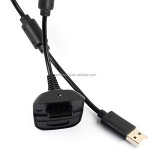 Cable de carga USB de doble anillo magnético de 1,8 m, controlador de juego inalámbrico, Gamepad, cargador de energía, conexión de transmisión para x-box <span class=keywords><strong>360</strong></span> - Product Image 3