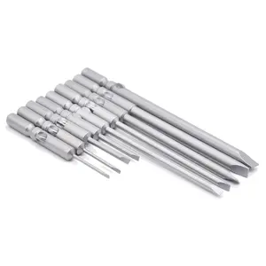 Tuốc Nơ Vít Dẹt Có Rãnh Từ Tính S2 800 4MM Chân Tròn SL1.6 SL2 SL2.5 SL3 SL4 SL5 SL6 Đầu Tua Vít Dài 40Mm 60 100 Mm