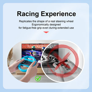 STARTRC GAMES [<strong>2</strong>-Pack] Racing Wheel for Nintendo Switch 1/<strong>2</strong> Dual Steering Wheel <strong>Controller</strong> with Zero Delay SL/SR <strong>Buttons</strong> - Product Image 2
