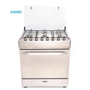 Cocina a <span class=keywords><strong>Gas</strong></span> Independiente Xunda con 6 Quemadores y Horno, 76x60cm, Multifuncional, Todo en Uno - Product Image 1