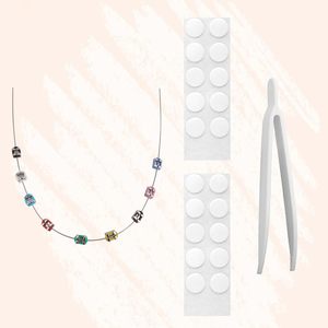 Colorful Braces Decoration Set, Glue Points Teeth Dressing Accessories for DIY Decor and Fun Display - Product Image 6