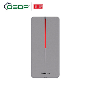 Lector de tarjetas encriptadas Sebury 2024 seguro <span class=keywords><strong>OSDP</strong></span> IF Design Award Metal Proximity RFID Weigand Access Reader - Product Image 1