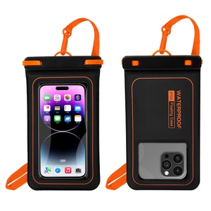 Miếng bọt biển PVC màn hình cảm ứng bơi nổi điện thoại di động Trường hợp điện thoại không thấm nước Pouch Túi khô với dây - Product Image 3