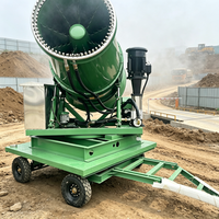 Canon à brouillard d'usine chinoise avec couverture grand angle pour la réduction de la poussière sur les chantiers de construction