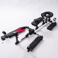 Chaise de positionnement et de bondage en métal SM, silencieuse, avec télécommande, pour jeux de rôle féminins et accessoires pour adultes