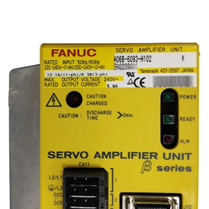 Amplificateur d'axe FANUC A06B-6093-H102 Alpha, module de commande d'axe, contrôle haute vitesse, sortie stable, 240VAC, système industriel - Product Image 2