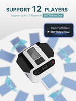 Machine automatique de distribution et de mélange de cartes pour le poker/Texas Hold'em/Guandan/Dou Dizhu - Dispositif intelligent de mélange rapide